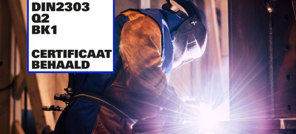 Breman Machinery behaalt DIN 2303 Q2 BK1-certificering!