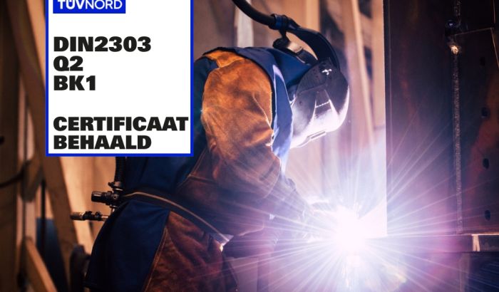 Breman Machinery behaalt DIN 2303 Q2 BK1-certificering!