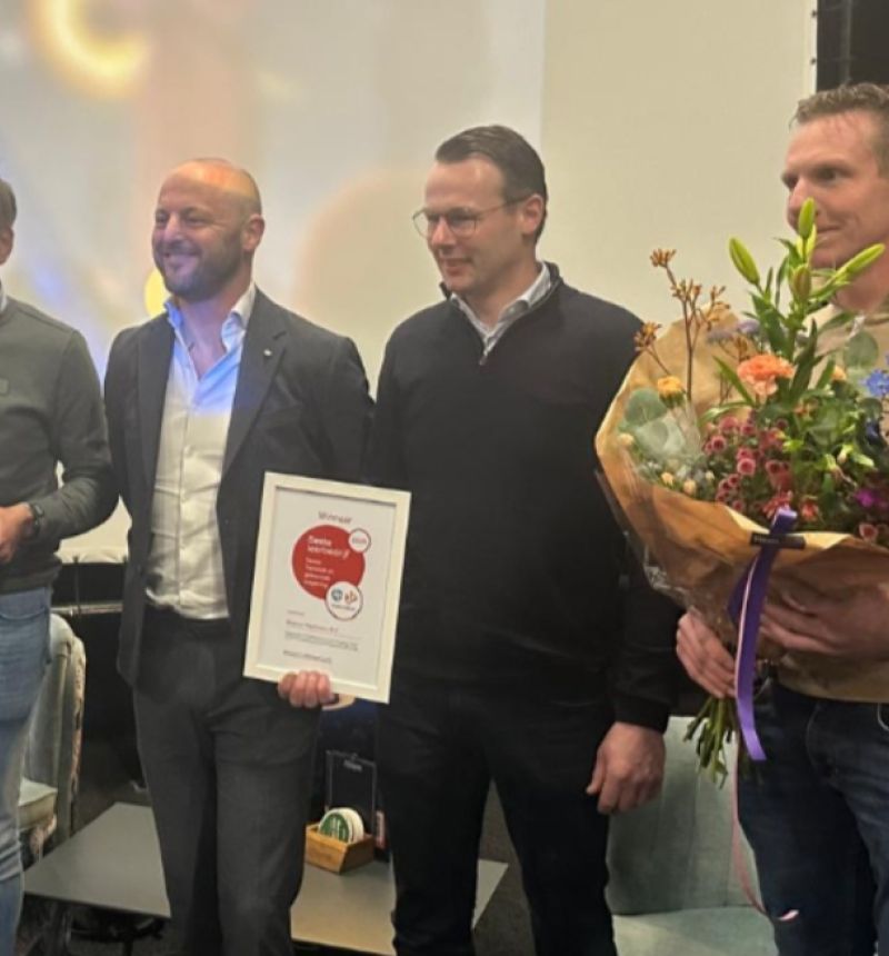 Verkozen tot Beste Leerbedrijf 2025 sector Techniek en Bouw!